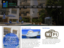 Tablet Screenshot of marielahotel.com